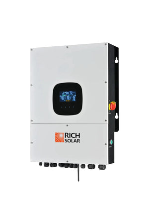 RICH SOLAR NOVA 12K PV Hybrid Inverter | All-In-One Solar Inverter | 12000W PV Input | 10000W Output | 48V 120/240V Split Phase