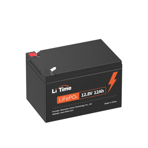 LiTime 12V 12Ah LiFePO4 Lithium Battery For Fish Finder