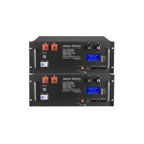 Image of Jakiper PRO 48V / 100Ah Lithium Battery (V2) | 5.12kWh Server Rack Battery | 10-Year Warranty | UL1642, UL1973
