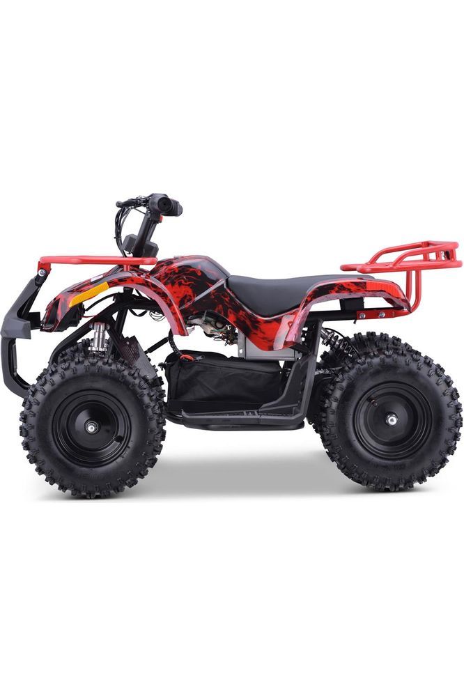 MotoTec 36V 500W Sonora Kids ATV Red Flame