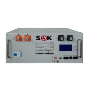 SOK Current Connected Battery 100Ah 48V Rack Mounted Battery