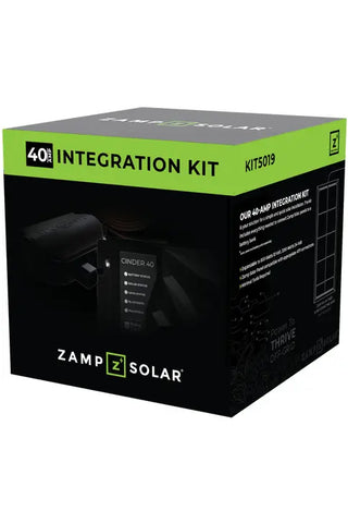 Image of Zamp Solar 40 Amp Cinder Controller and Wiring Integration Kit (up to 800 watts)