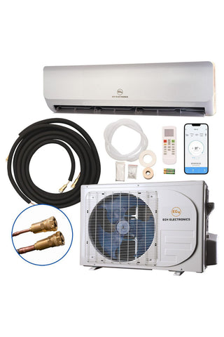 Image of EG4 | 9K Mini-Split Air Conditioner Heat Pump | 9000 BTU | SEER2 29.5 | Plug-N-Cool Do-It-Yourself Installation