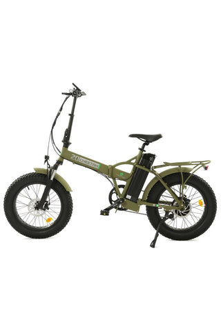 Image of Ecotric 48V/15Ah 500W Folding Fat Tire Electric Bike with LCD Display