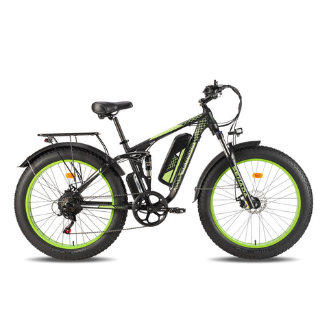 Image of Senada VIPER Upgraded 48V 26" Fat Tire Electric Mountain Bike (1000W)