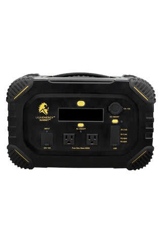 Image of Lion Energy Summit - Bluetooth Portable Generator Kit (665Wh LiFePO4, 530W AC)