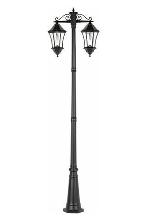 Gama Sonic Victorian Morph Solar Lamp Post with Double Downward Lights