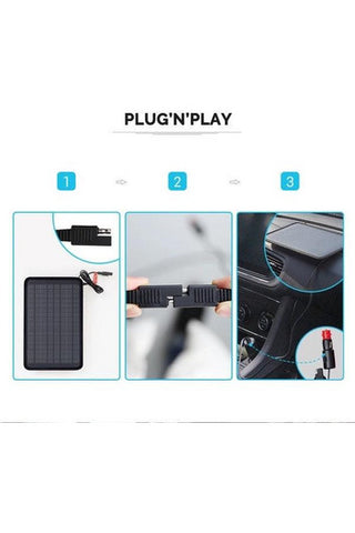 Image of Renogy 5W Solar Battery Trickle Charger Maintainer