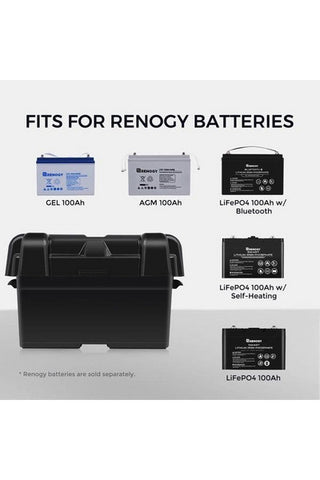 Image of Renogy Heavy Duty Battery Box for Group 24-31 Battery Sizes