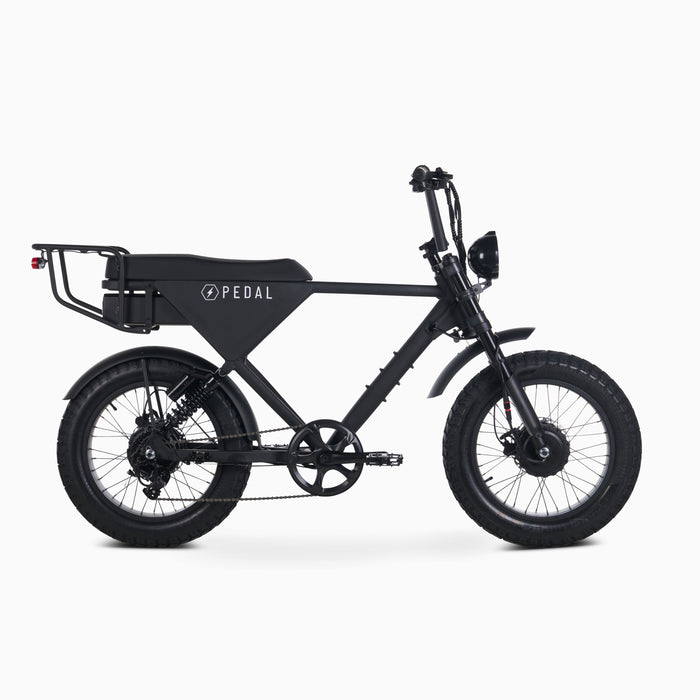 Pedal Electric All Wheel Drive S Electric Bike- Onyx Black
