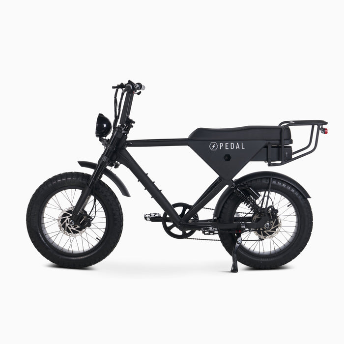 Pedal Electric All Wheel Drive S Electric Bike- Onyx Black