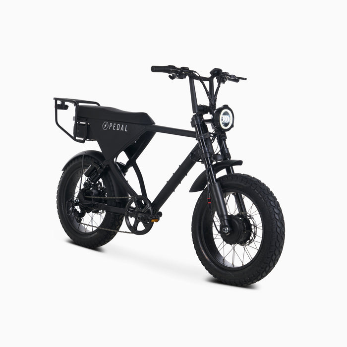 Pedal Electric All Wheel Drive S Electric Bike- Onyx Black