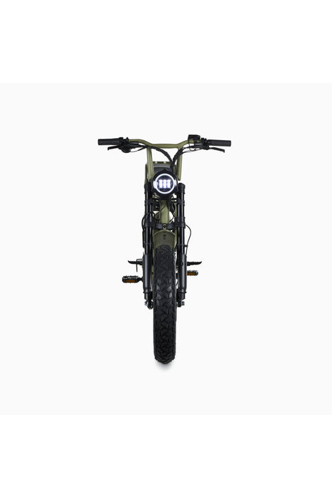 Pedal Electric All Wheel Drive S Electric Bike- Olive Green