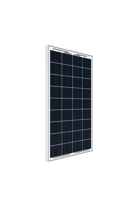 ACOPOWER 100W Polycrystalline Solar Panel for 12 Volt Battery Charging