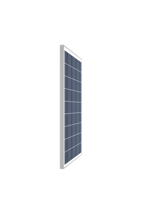 ACOPOWER 100W Polycrystalline Solar Panel for 12 Volt Battery Charging