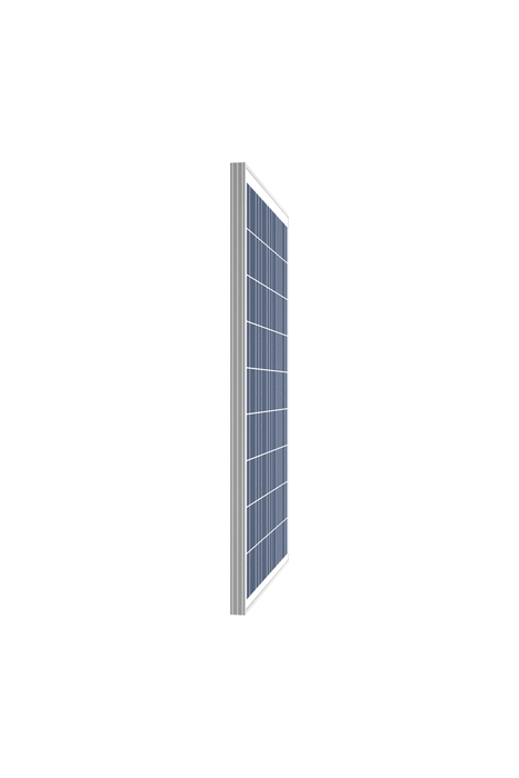 ACOPOWER 100W Polycrystalline Solar Panel for 12 Volt Battery Charging