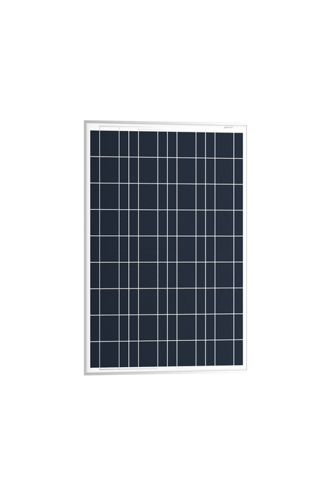 ACOPOWER 100W Polycrystalline Solar Panel for 12 Volt Battery Charging