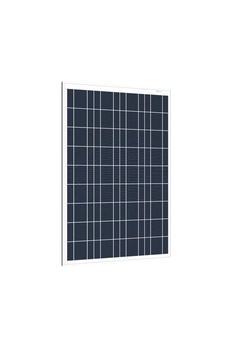ACOPOWER 100W Polycrystalline Solar Panel for 12 Volt Battery Charging
