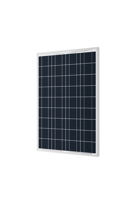 ACOPOWER 100W Polycrystalline Solar Panel for 12 Volt Battery Charging