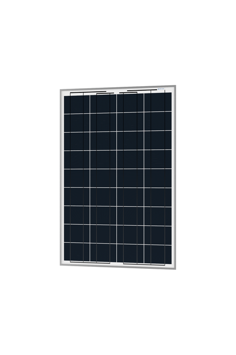 ACOPOWER 100W Polycrystalline Solar Panel for 12 Volt Battery Charging