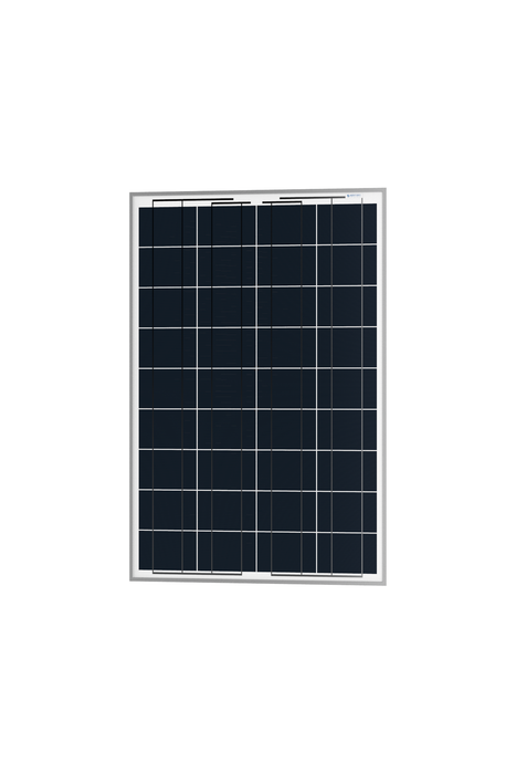 ACOPOWER 100W Polycrystalline Solar Panel for 12 Volt Battery Charging