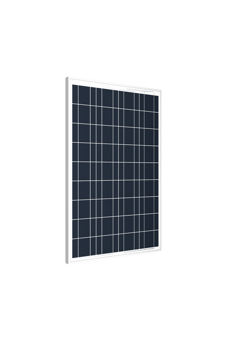 ACOPOWER 100W Polycrystalline Solar Panel for 12 Volt Battery Charging