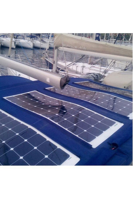 ACOPOWER 110w 12v Flexible Thin lightweight ETFE Solar Panel with Connector