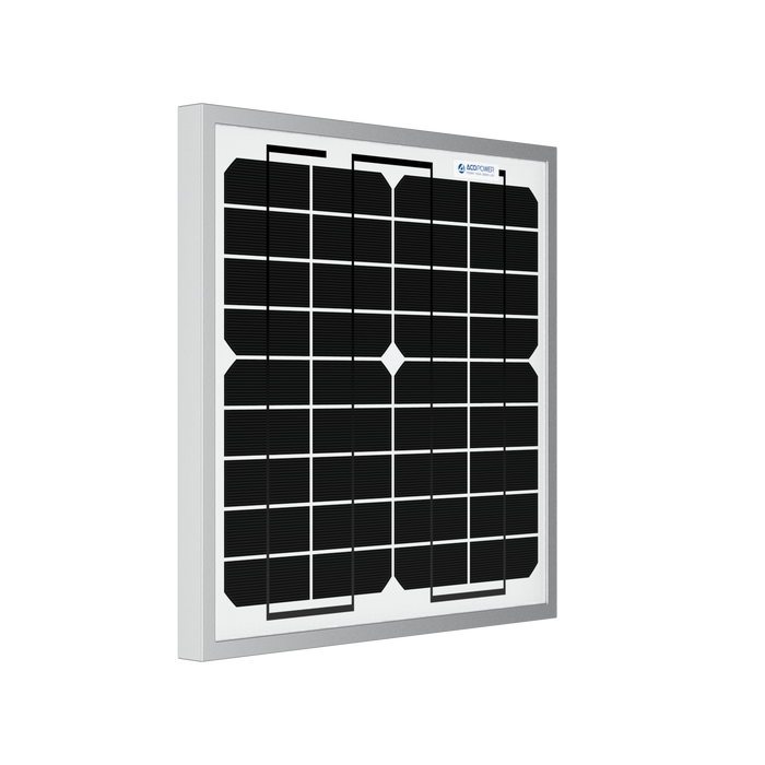 ACOPower 10W Mono Solar Panel for 12V Battery Charging RV Boat, Off Grid