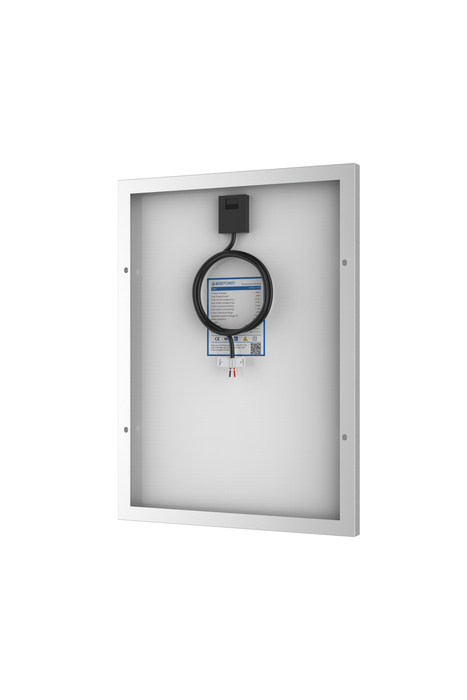 ACOPOWER 20 Watt Mono Solar Panel for 12 V Battery Charging, Off Grid