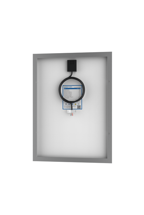 ACOPOWER 20 Watt Mono Solar Panel for 12 V Battery Charging, Off Grid