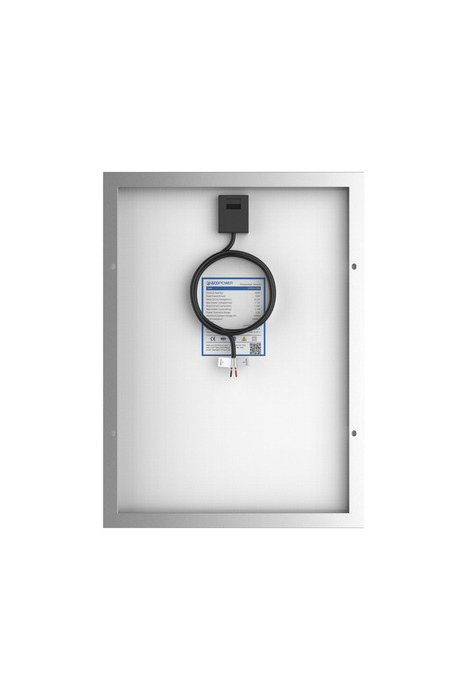 ACOPOWER 20 Watt Mono Solar Panel for 12 V Battery Charging, Off Grid