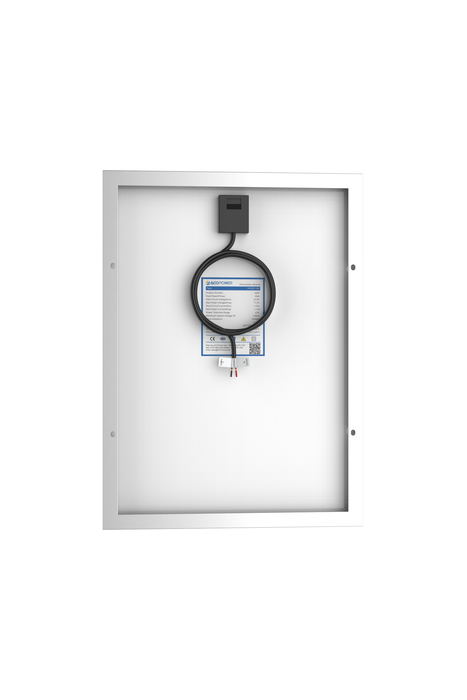 ACOPOWER 20 Watt Mono Solar Panel for 12 V Battery Charging, Off Grid