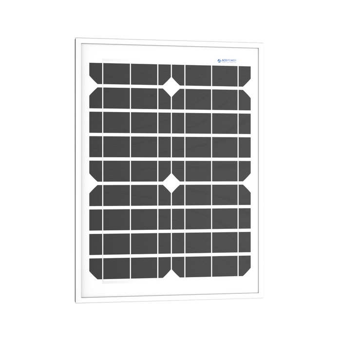 ACOPower 20 Watt Mono Solar Panel for 12 V Battery Charging, Off Grid