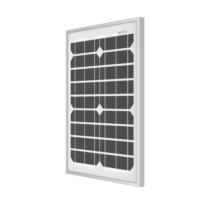 ACOPower 20 Watt Mono Solar Panel for 12 V Battery Charging, Off Grid