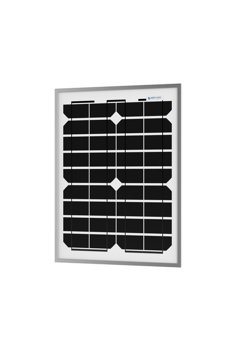 ACOPOWER 20 Watt Mono Solar Panel for 12 V Battery Charging, Off Grid