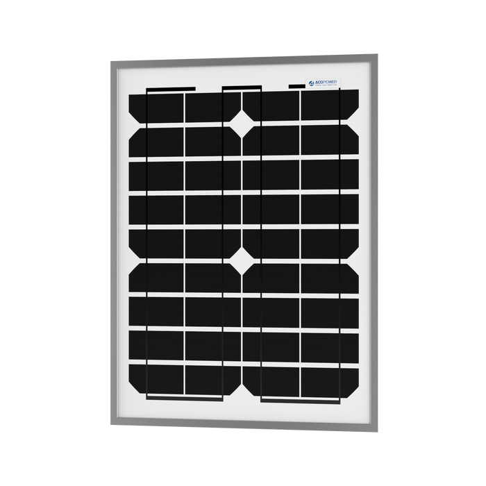 ACOPower 20 Watt Mono Solar Panel for 12 V Battery Charging, Off Grid