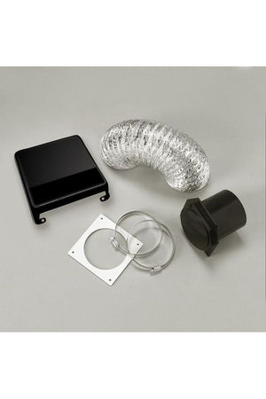 Splendide Dryer Vent Kit, Black