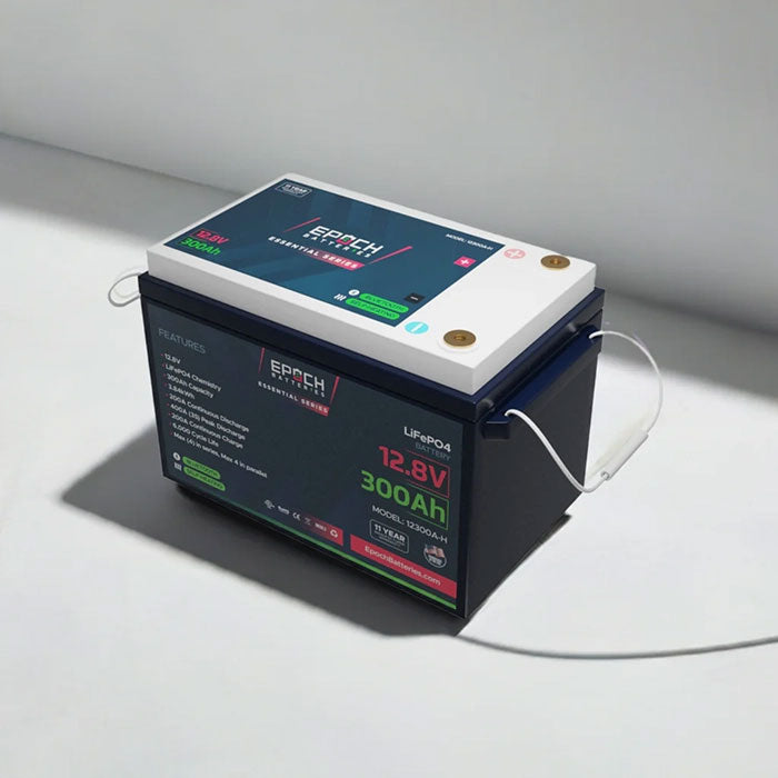 Epoch Batteries 12V 300Ah Essential Series LiFePO4 Battery