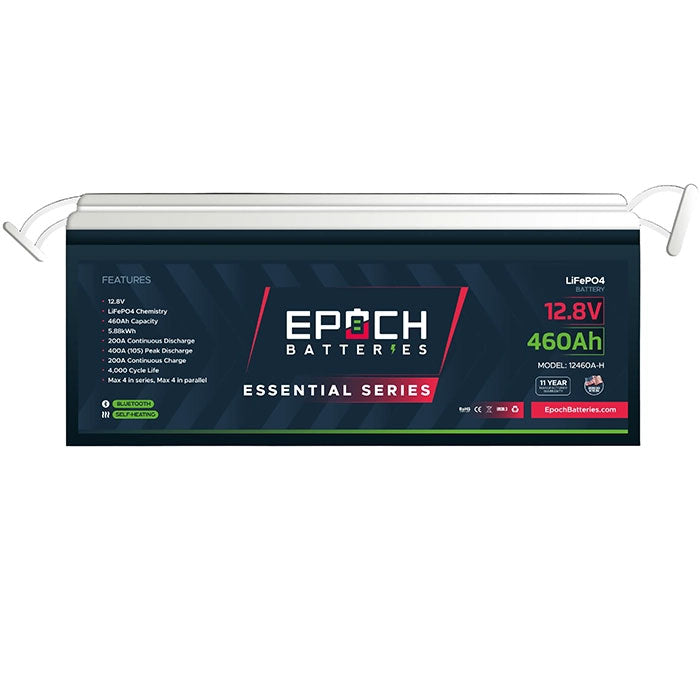Epoch Batteries 12V 460Ah Essential Series LiFePO4 Battery
