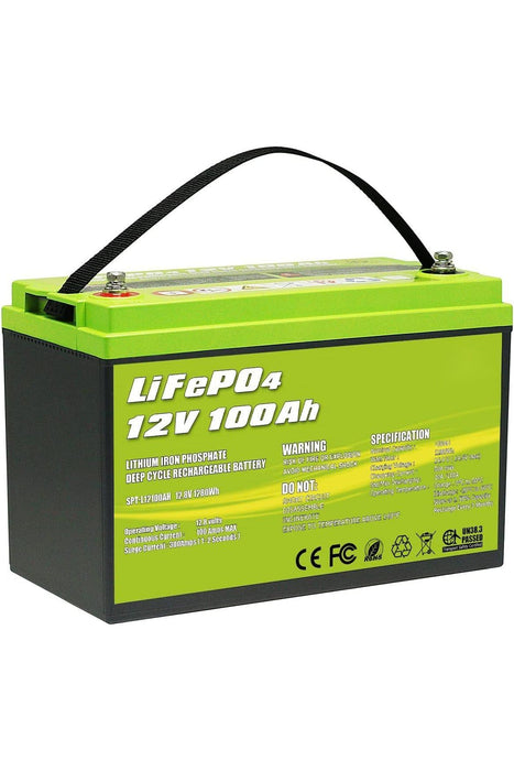 ACOPOWER 12V 100Ah LiFePO4 Deep Cycle Lithium Battery