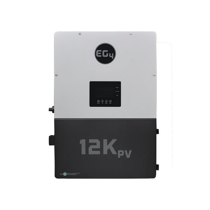 EG4 12kPV Hybrid Inverter | 48V | 12000W Input | 8000W Output | 120/240V Split Phase + EG4-WallMount Indoor Battery 280AH | 51.2V | 14.3kWh [BNDL-E0012]