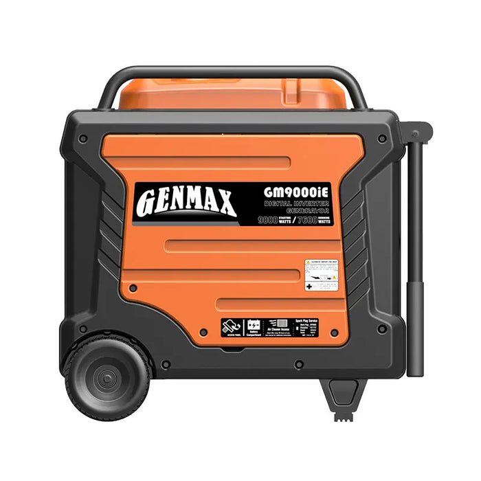GENMAX GM9000iE 50 Amp 7600W/9000W Remote Start Gas Inverter Generator with CO Detect New