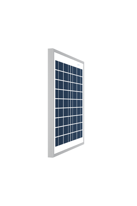 ACOPOWER 15W Polycrystalline Solar Panel for 12 Volt Battery Charging