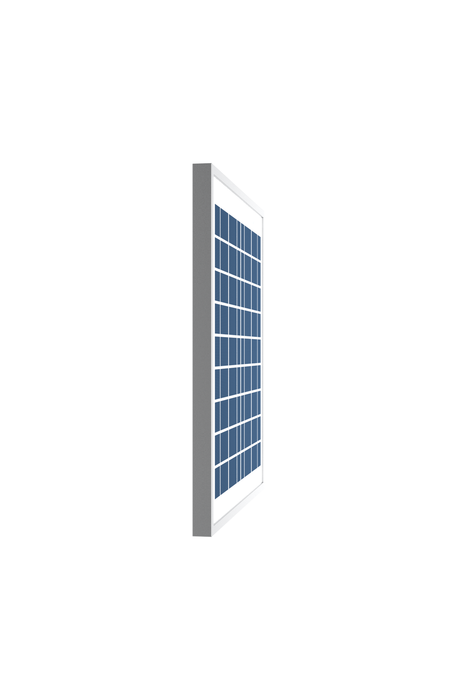 ACOPOWER 15W Polycrystalline Solar Panel for 12 Volt Battery Charging