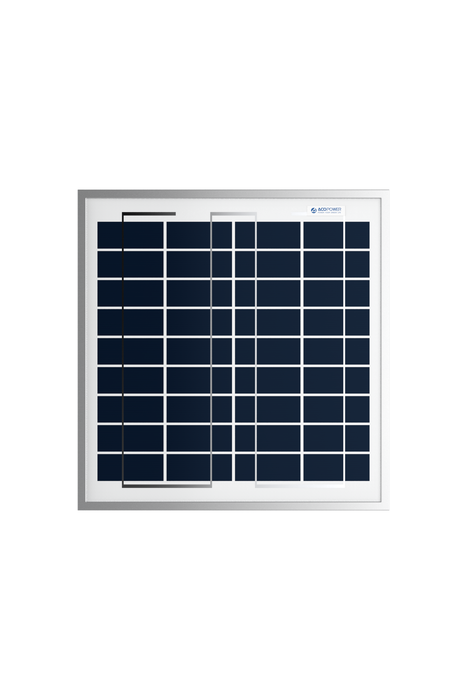 ACOPOWER 15W Polycrystalline Solar Panel for 12 Volt Battery Charging
