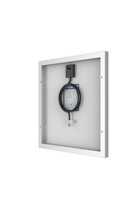 ACOPOWER 15W Polycrystalline Solar Panel for 12 Volt Battery Charging