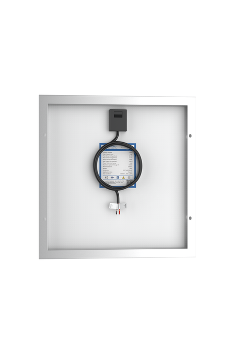 ACOPOWER 15W Polycrystalline Solar Panel for 12 Volt Battery Charging