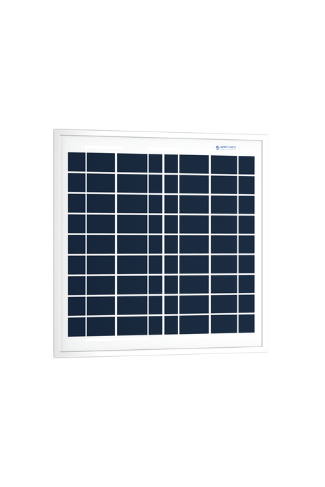 ACOPOWER 15W Polycrystalline Solar Panel for 12 Volt Battery Charging