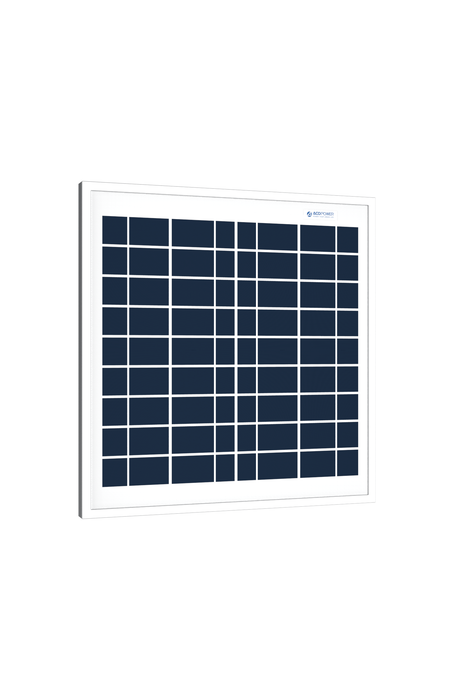 ACOPOWER 15W Polycrystalline Solar Panel for 12 Volt Battery Charging