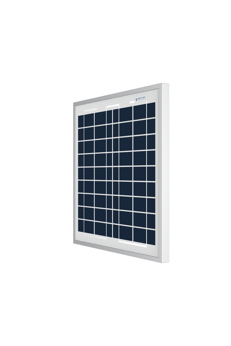 ACOPOWER 15W Polycrystalline Solar Panel for 12 Volt Battery Charging